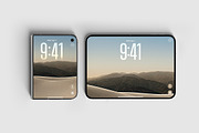 iPhone Duo Mockup, an iPhone Mockup by simuradi (Thumbnail 6 of 8)