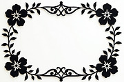 Ornamental Silhouette Frame Pack, an Illustration by BIPLOB EXPERT (Thumbnail 3 of 9)