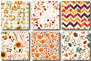 Autumn Scrapbook Paper, Fall Texture, a Texture Graphic by designcity5 (Thumbnail 4 of 5)