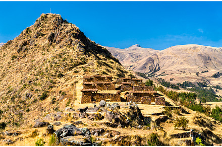 Machu Pitumarca ancient Inca town in, an Architecture Photo by Leonid Andronov