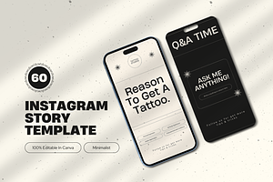 120 Tattoo Artist Instagram Template