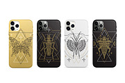 16 Insect symbols and 4 Patterns, an Outline Icon by Anna Smirnova (Thumbnail 11 of 12)