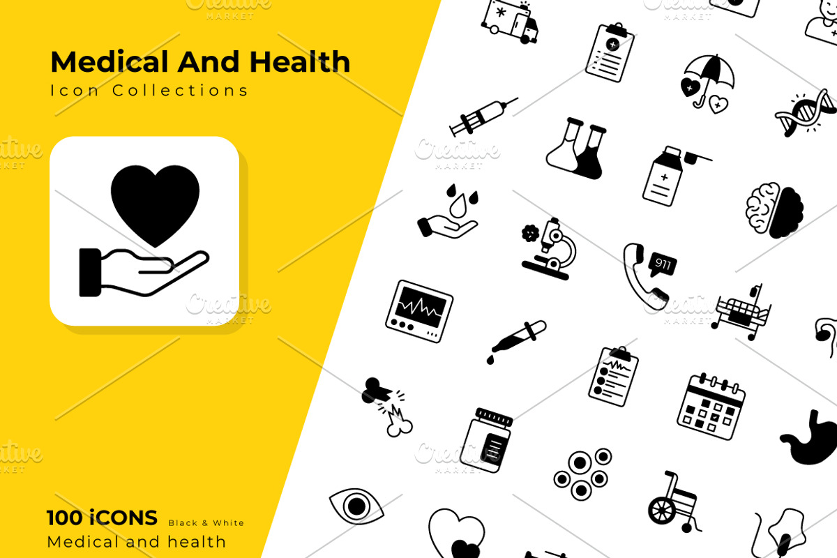 Medical and Heath icons, an Icon by Vector Squad (Photo 1 of 7)