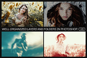 12 Photo Effect Templates, a Brushes & More by iDoodle Studio (Thumbnail 4 of 6)