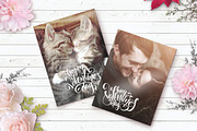 Valentine's Day lettering overlays, a Graphic by catary art (Thumbnail 2 of 5)
