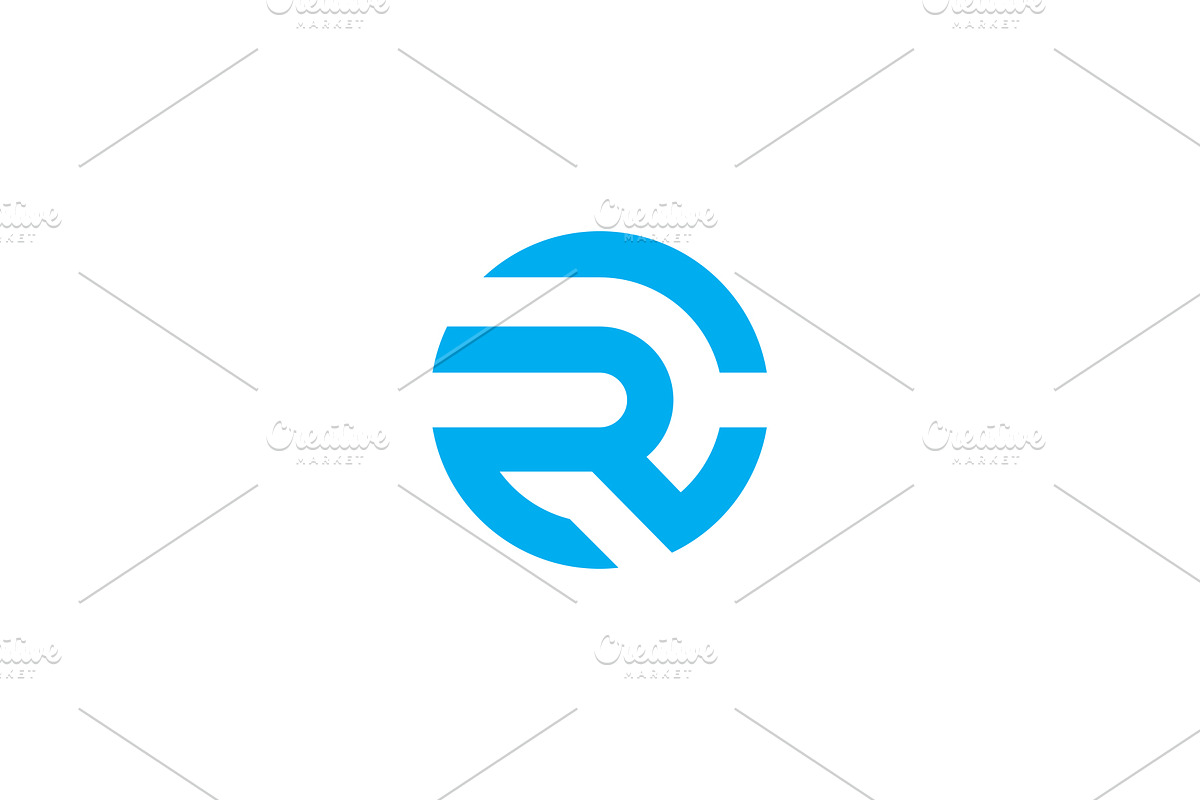 RC CR Logo, a Branding & Logo Template by Creative_Graphic