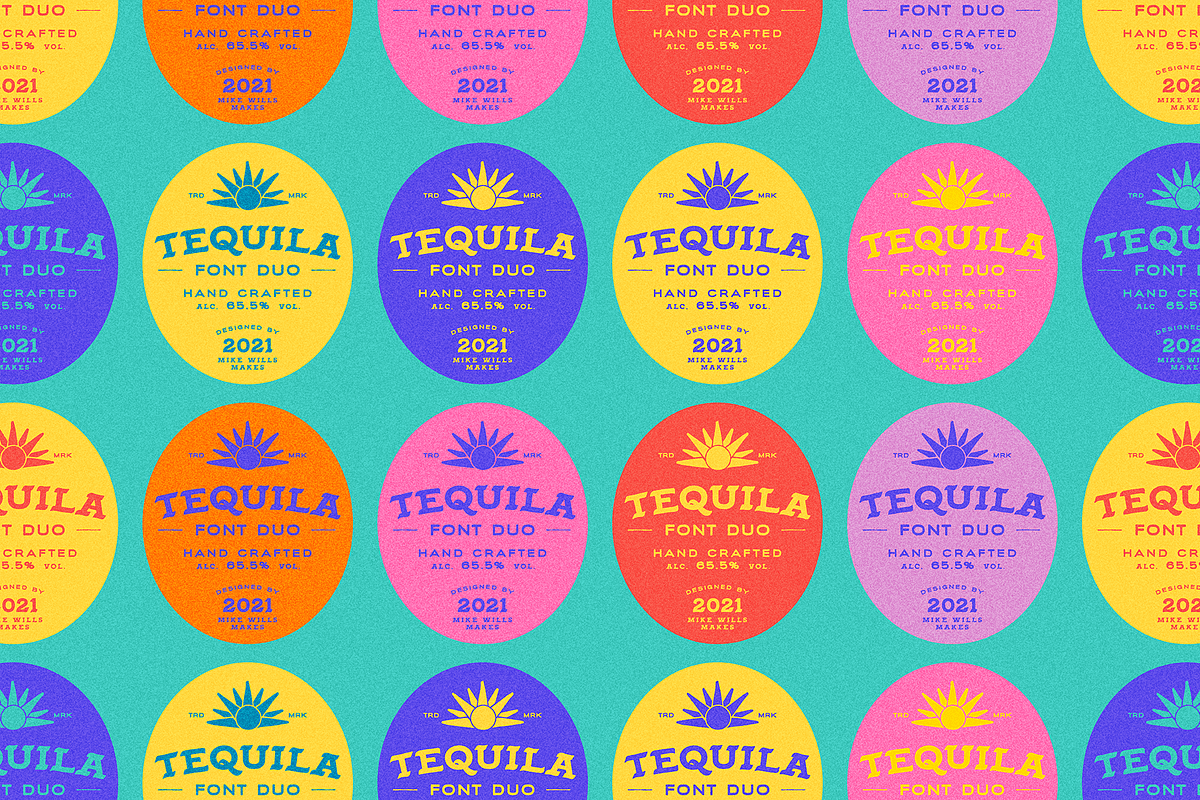 MWM Tequila Font Duo, a Font by mikewillsmakes (Photo 4 of 7)