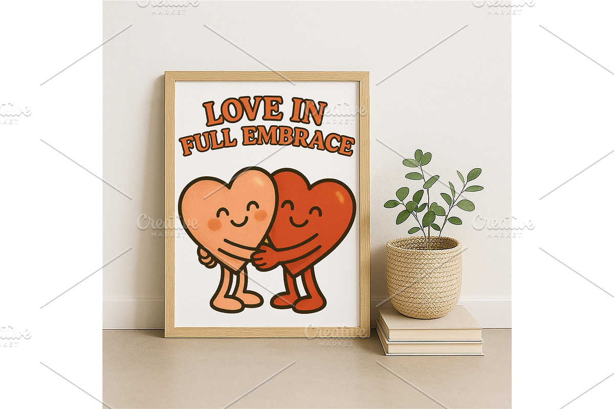 Personalize Love in Full Embrace, a Background Graphic by LaseredNinja (Photo 3 of 7)