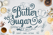 Butter Sugar, a Script Font by Mozatype (Thumbnail 1 of 17)