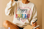 Happy First Day of School SVG, a Graphic by mh_arif (Thumbnail 3 of 4)