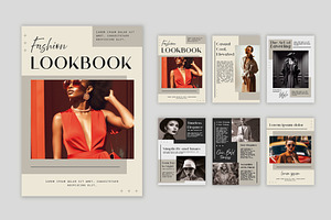 Fashion Trend Lookbook Layout A4, a Templates & Theme by studiogstock
