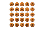 UI elements for game button icons, a Solid Icon by Perucha studio (Thumbnail 2 of 2)