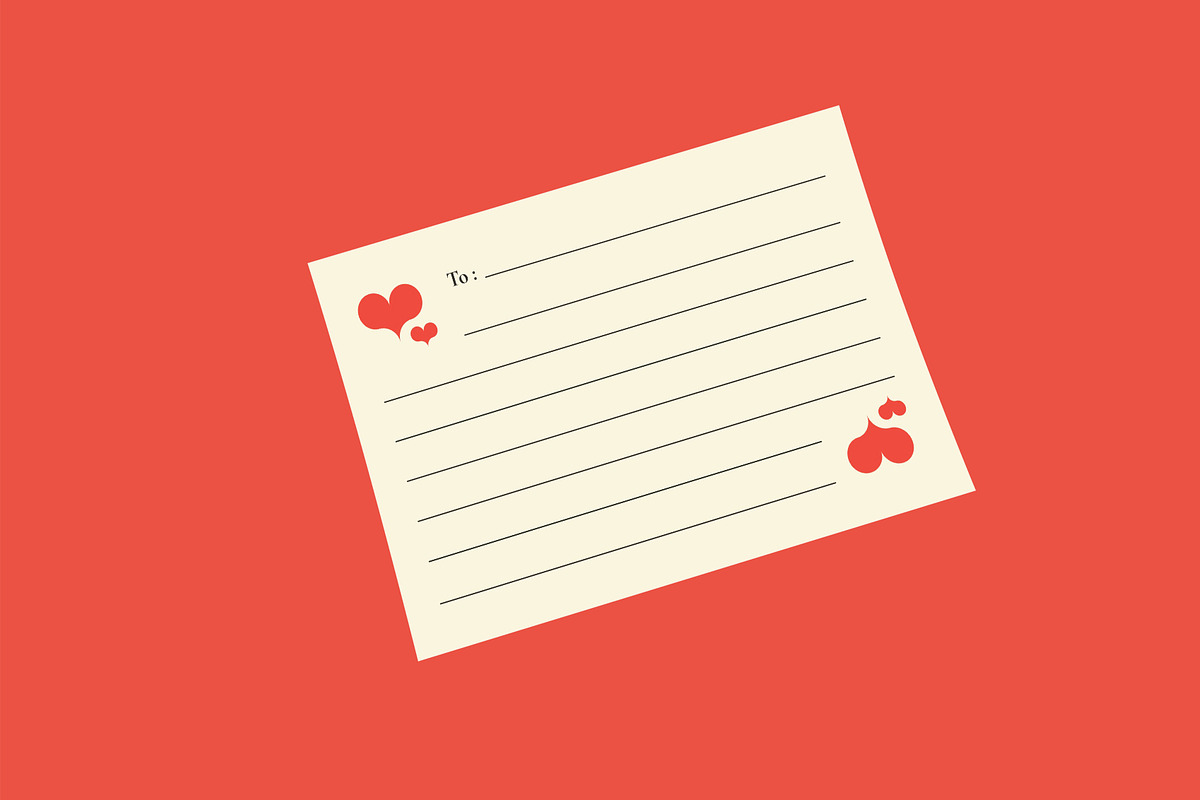 Valentine Days Greeting Card, a Card Template by Neermana (Photo 3 of 4)