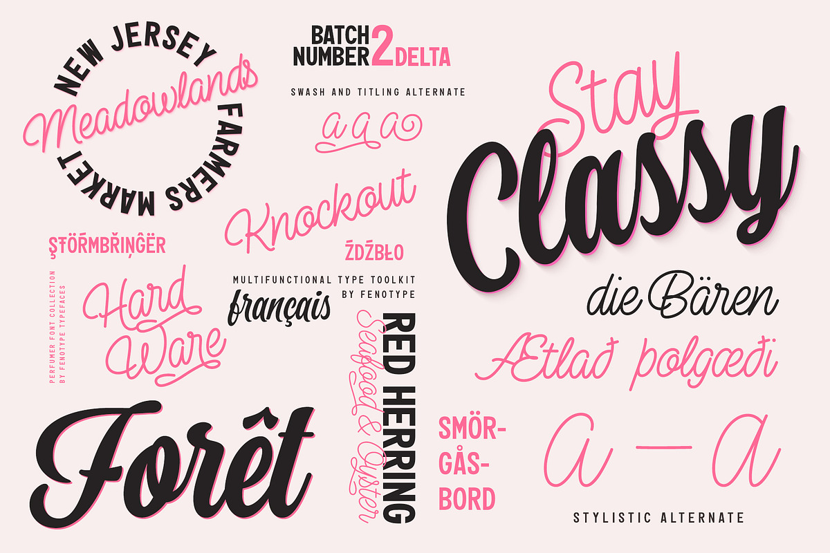 Perfume Font Bundle preview 4