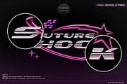 Y2K Chrome Text Effects – 5 PSD File, a Layer Style Add-On by Cursedesign (Thumbnail 2 of 5)