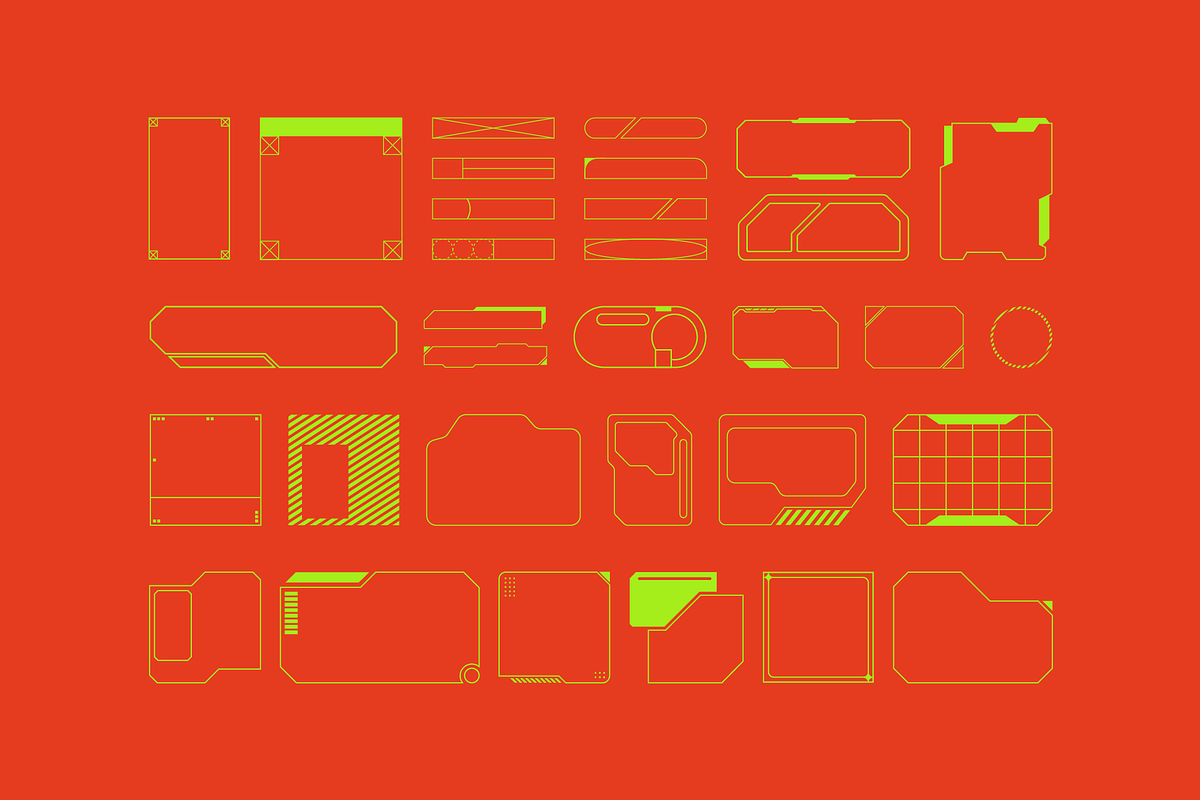 DIGITAL BRUTALISM Volume 1, an Object Graphic by Fivehead Studio (Photo 5 of 7)