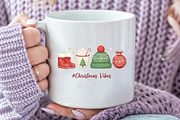 Christmas Vibes Cocoa Mug PNG, an Illustration by Craft Nest (Thumbnail 5 of 6)