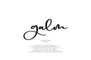 Bettra Amluga Black Friday, a Script Font by pineungtype (Thumbnail 4 of 9)