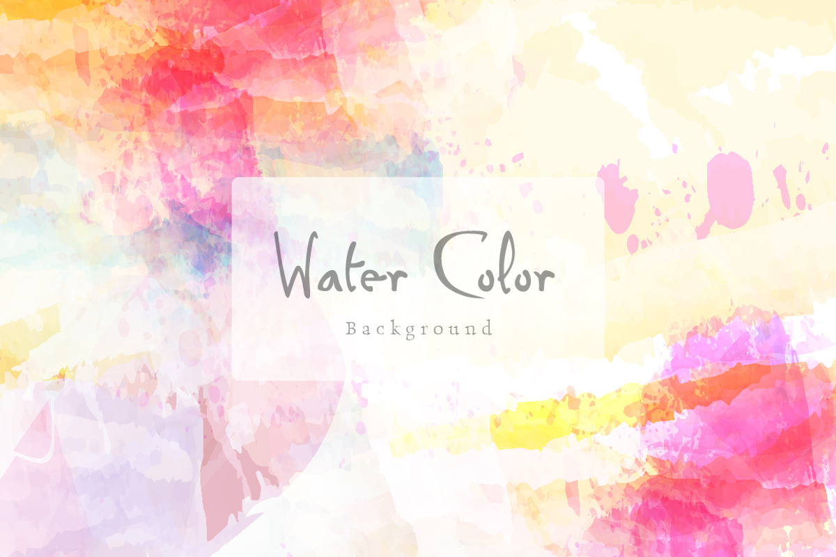 12 Watercolor background