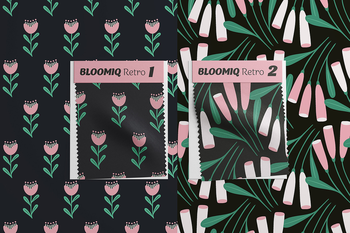 Vintage Flower Pattern Collection, a Pattern Graphic by Asya Melkonyan Patterns (Photo 6 of 15)