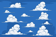 Cartoon Clouds, an Illustration by yuanden graphics (Thumbnail 1 of 3)