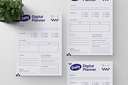 Daily Digital Planner, a Flyer Template by Annora Studio (Thumbnail 3 of 6)