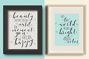 Fashionista Black, a Script Font by Emily Spadoni (Thumbnail 5 of 10)