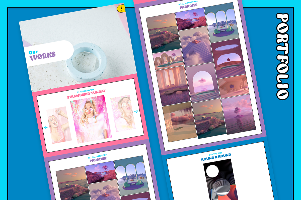 DoReMi Showit Website Template, a Websites & App Template by Flat Icons (Photo 8 of 10)