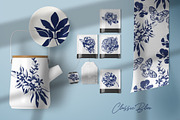 Classic blue. Animals and flowers., an Animal Illustration by LanaDzi (Thumbnail 6 of 10)