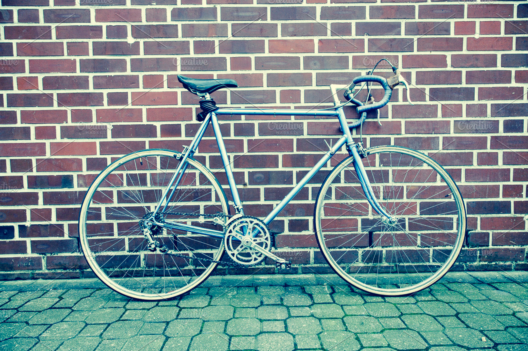 Vintage racing bike containing vintage, racing, and bike