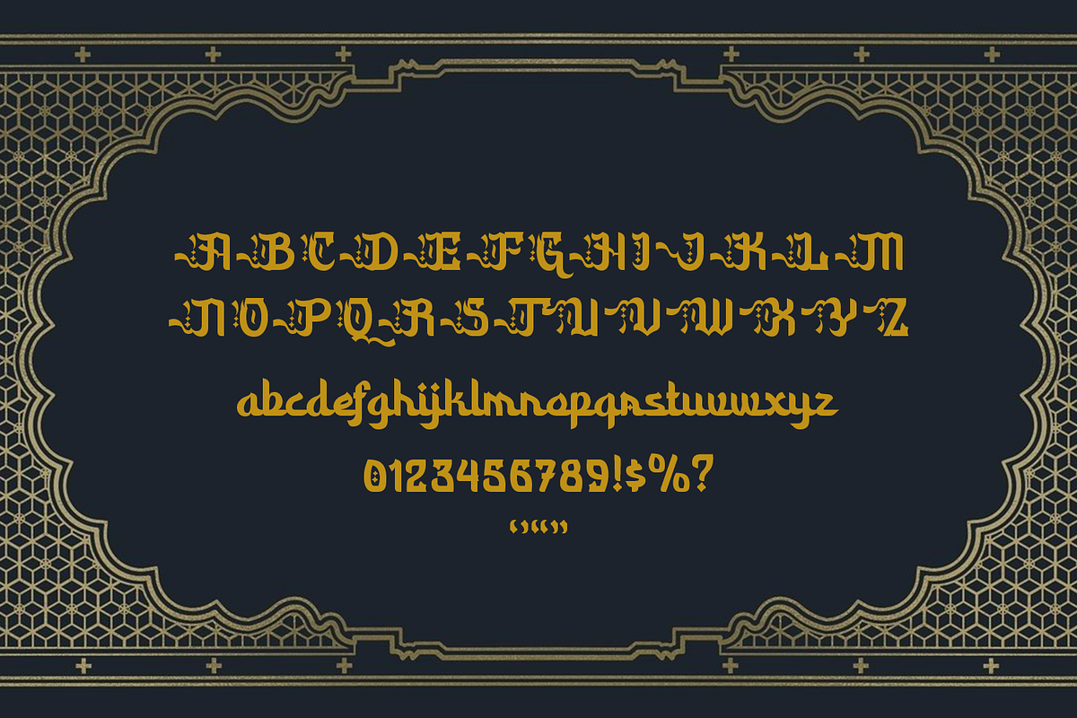 Aselami Islamic Font, a Script Font by madeDeduk (Photo 3 of 10)