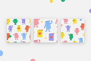 Mobile phone character. Icons set, an Outline Icon by My.Ordinarty (Thumbnail 8 of 9)