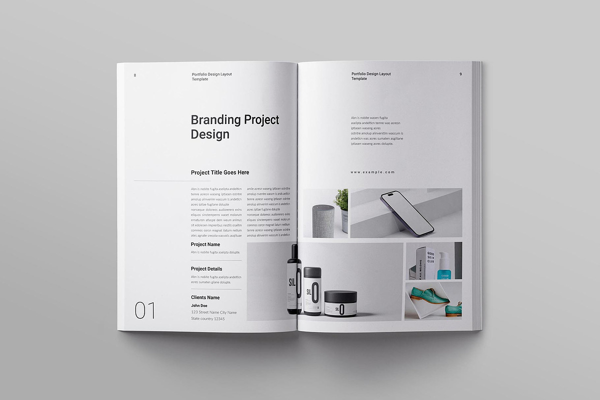 Portfolio Template preview 4