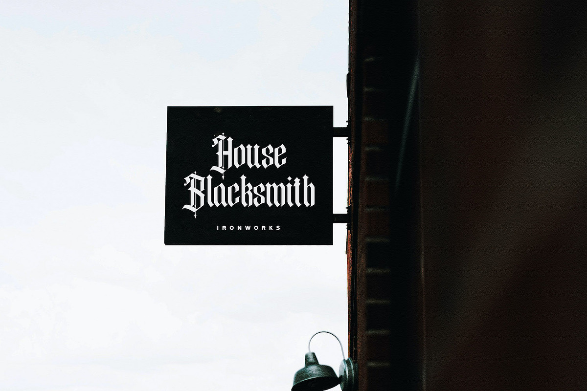Steffany Wolfeng - Blackletter Font, a Blackletter Font by StringLabs (Photo 2 of 10)