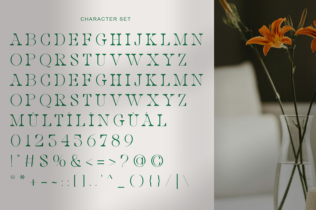 The True Collage, a Serif Font by Muflieart (Photo 7 of 7)