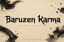 Baruzen Karma Font