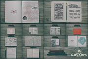 34 Hip Notebook Mock-ups, a Pens & Pencil Mockup by Madebyvadim (Thumbnail 5 of 5)