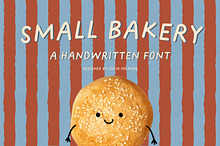 Small bakery | handwritten font