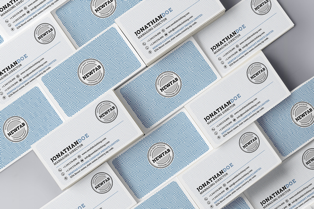 100 Modern Business Card Bundle, a Business Card Template by GraphicsEgg (Photo 88 of 102)