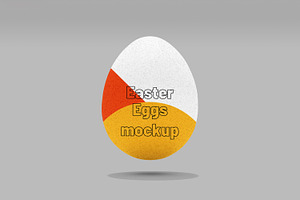EASTER EGGS MOCKUP, an Advertising Mockup by safrizalstudio