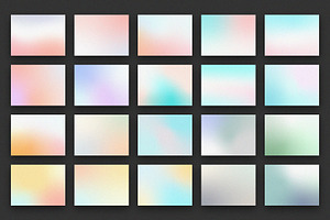 20 Abstract Pastel Gradients