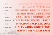 Le Jour - Font Script Serif Family, a Font by din-studio.com (Thumbnail 7 of 15)