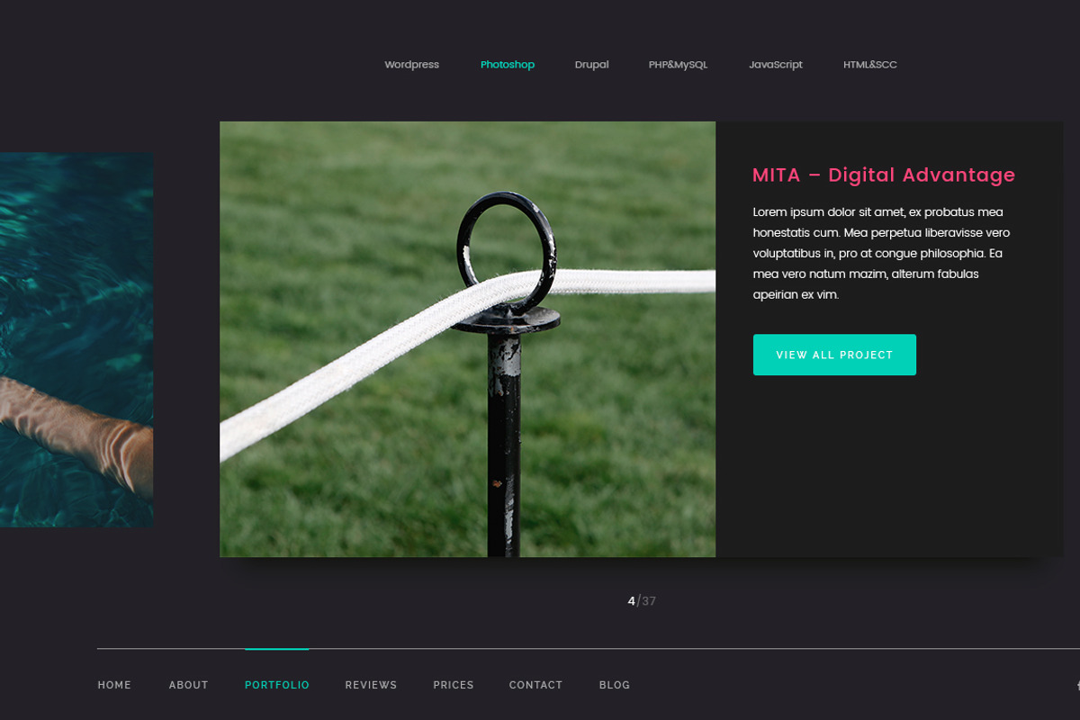 Supersonic — Creative Resume/CV PSD, a Resume Template by ScienteCraft (Photo 8 of 33)