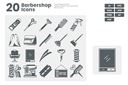 Professional Barbersho Icons, a Solid Icon by erifqizeicon (Thumbnail 3 of 4)