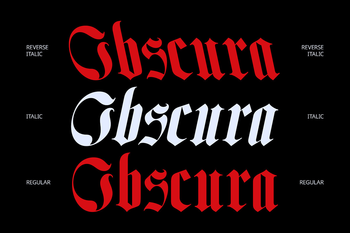 CS Gamila – Blackletter Font, a Blackletter Font by Craft Supply Co. (Photo 3 of 8)
