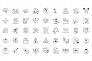 Animated Machine Learning Icons, an Outline Icon by Prosymbols (Thumbnail 4 of 5)
