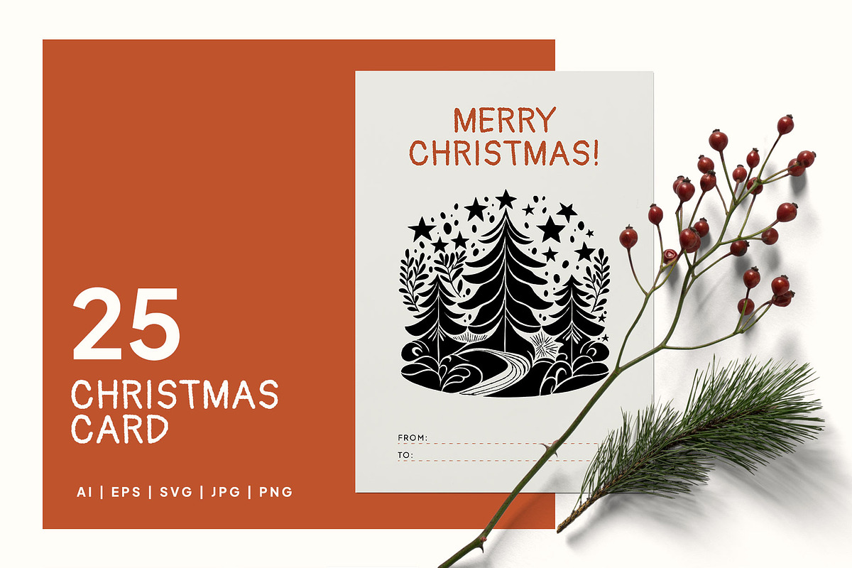 Christmas Art | Posters and Cards, an Object Graphic by KetteCreate (Photo 13 of 18)