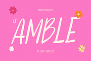 CS Amble – Beauty Handwritten Font, a Handwritten Font by Craft Supply Co. (Thumbnail 1 of 8)