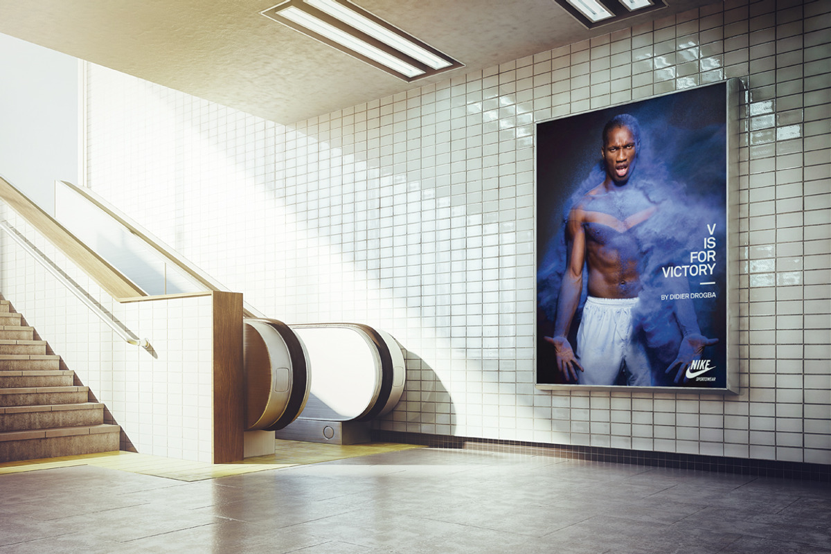 Posters in the subway Mockup Set, an Advertising Mockup by Best Pixels™ (Photo 8 of 8)
