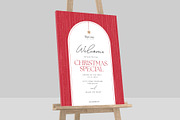 Christmas Welcome Sign Template, a Poster Template by BrandPacks (Thumbnail 4 of 5)